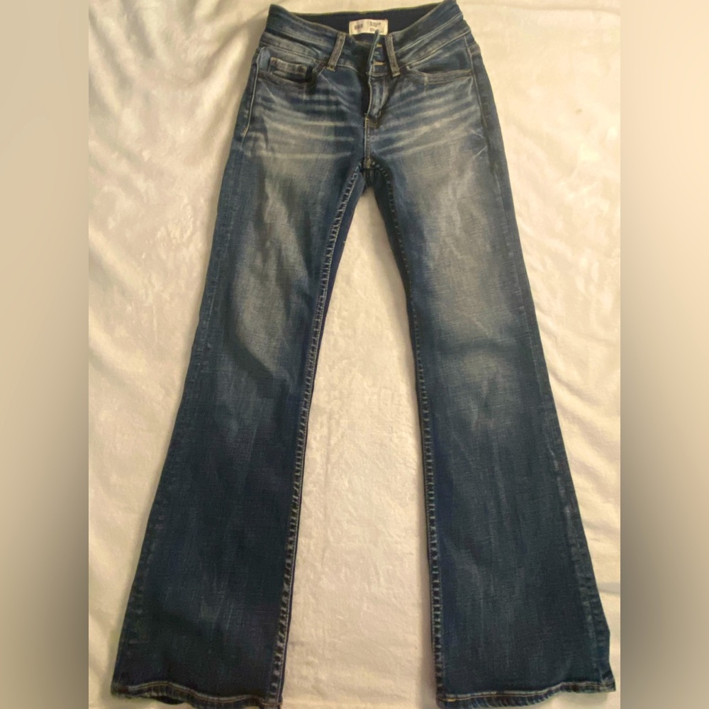 BKE- mid rise bootcut jeans